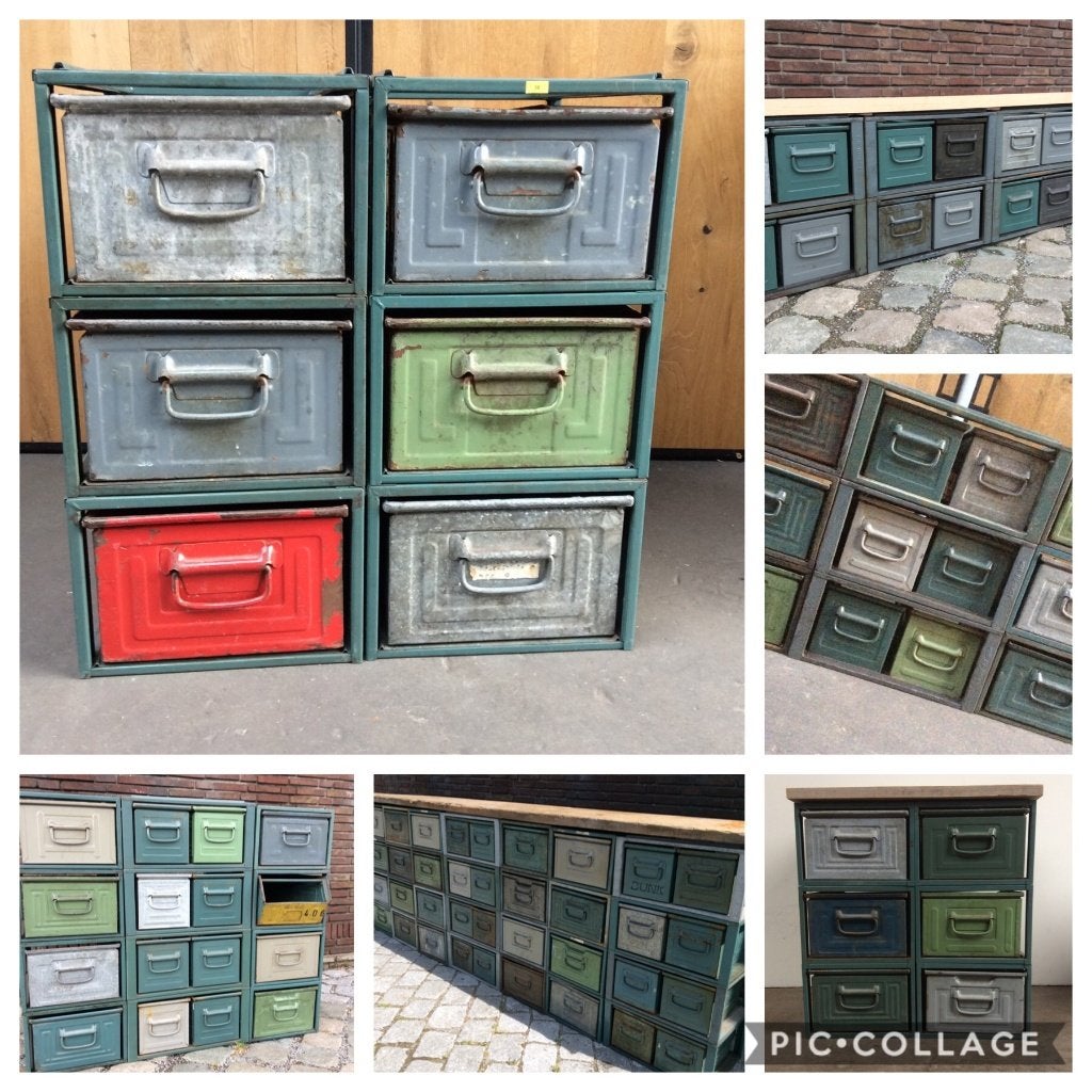Kasten Ladekast Dressoir TV-Kast Stelling Zelf Ontwerpen !, Nieuw, Ophalen of Verzenden, Minder dan 100 cm, Metaal