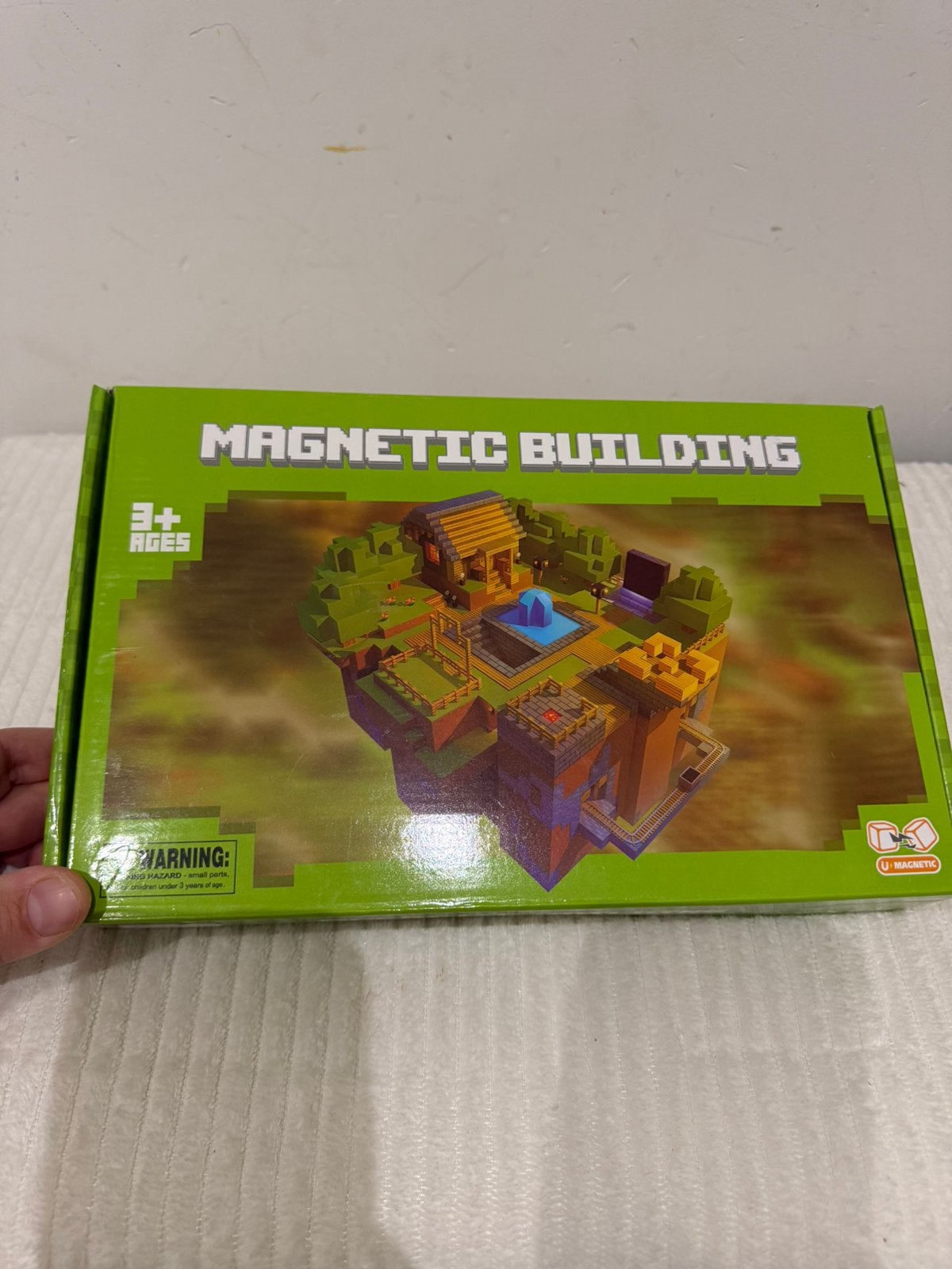 Magnetic blokken minecraft 144 stuks, Ophalen of Verzenden, Nieuw