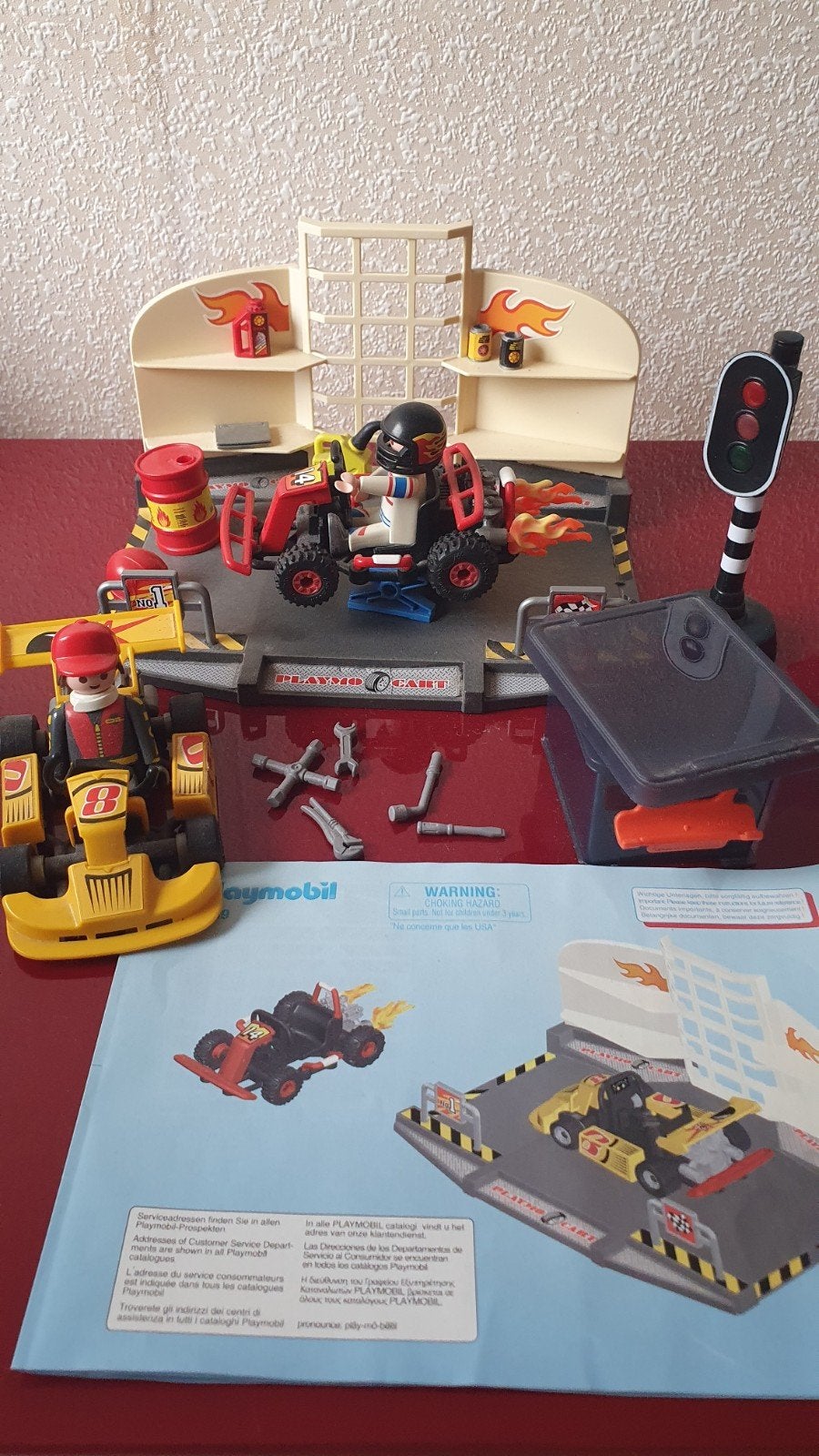 Playmobil Playmo-Cart met garage en accessoires, Kinderen en Baby's, Speelgoed | Playmobil, Gebruikt, Ophalen of Verzenden
