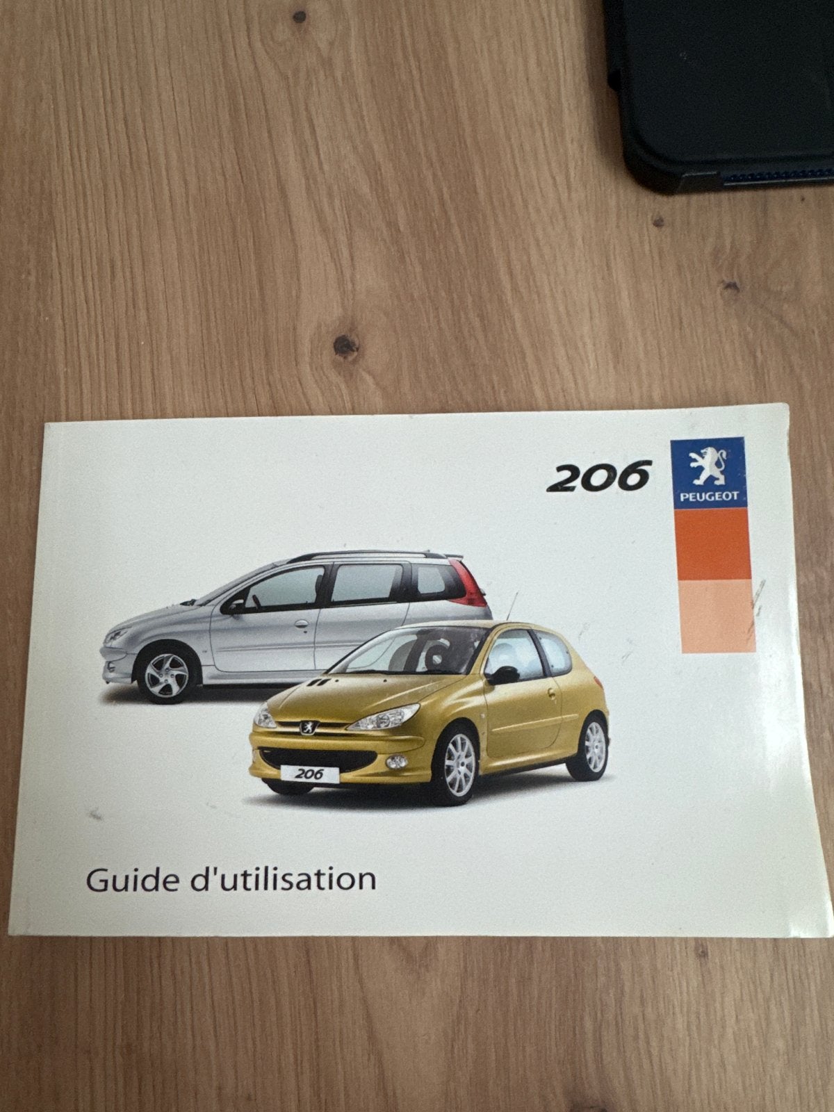 Handleiding Peugeot 206 - Guide d'utilisation, Ophalen of Verzenden