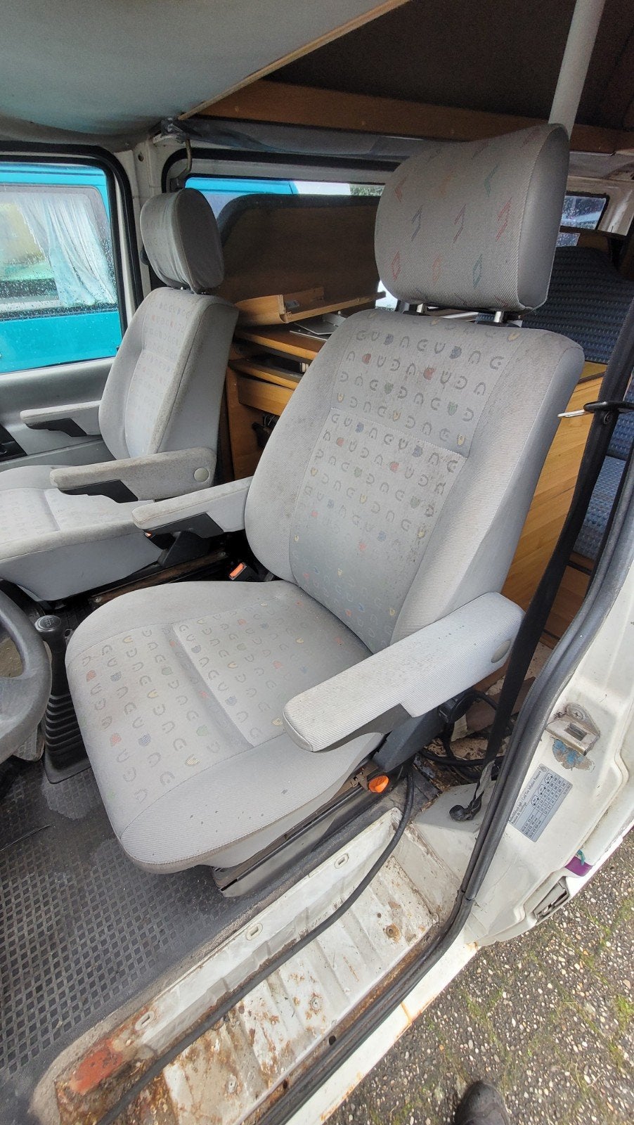 Stoelen VW T4 met armleuningen, Auto-onderdelen, Ophalen, Gebruikt, Volkswagen, Vwstraat