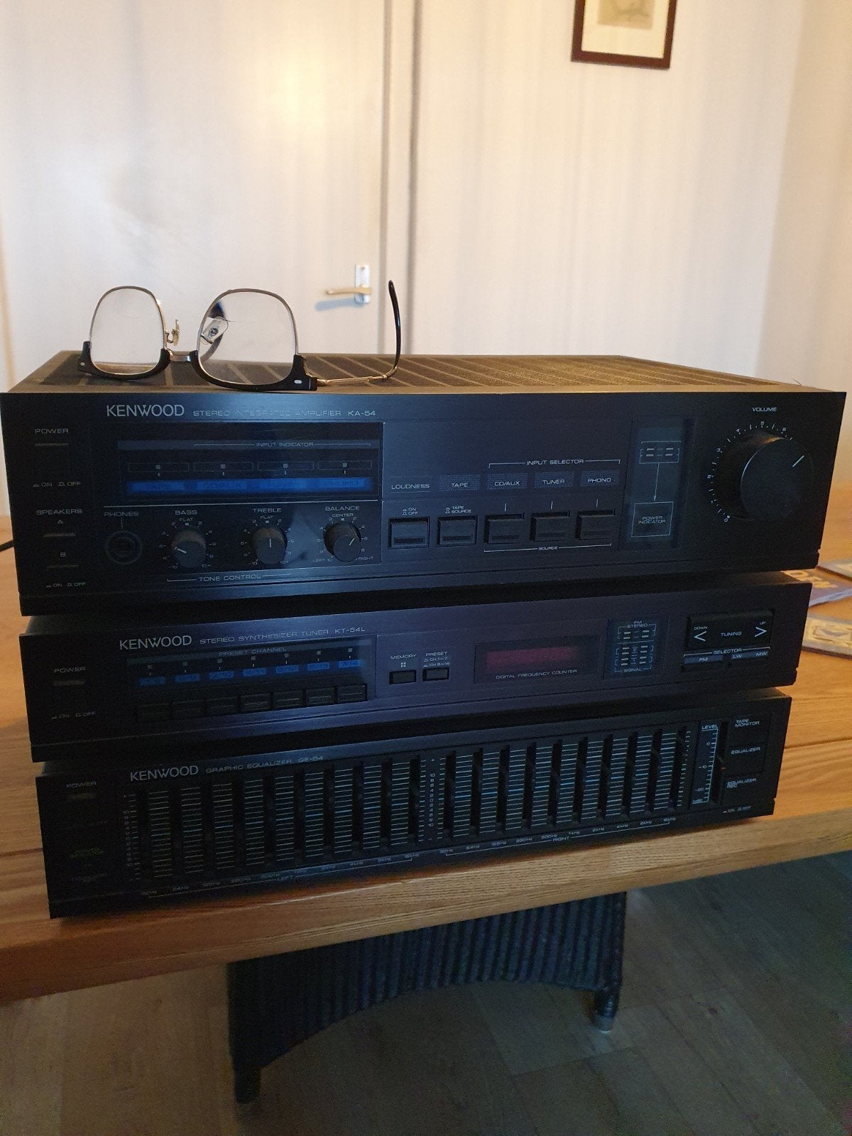 Kenwood Stereo Set met Philips CD-speler en Akai Speakers, Audio, Tv en Foto, Stereo-sets, Ophalen