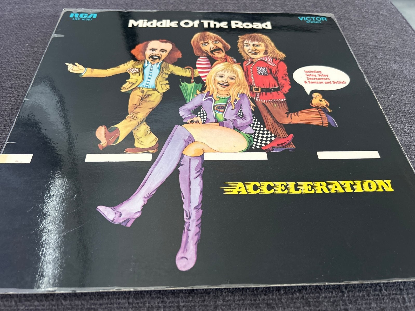 Middle of the Road - Acceleration LP, LP, Gebruikt, Ophalen of Verzenden, 12 inch