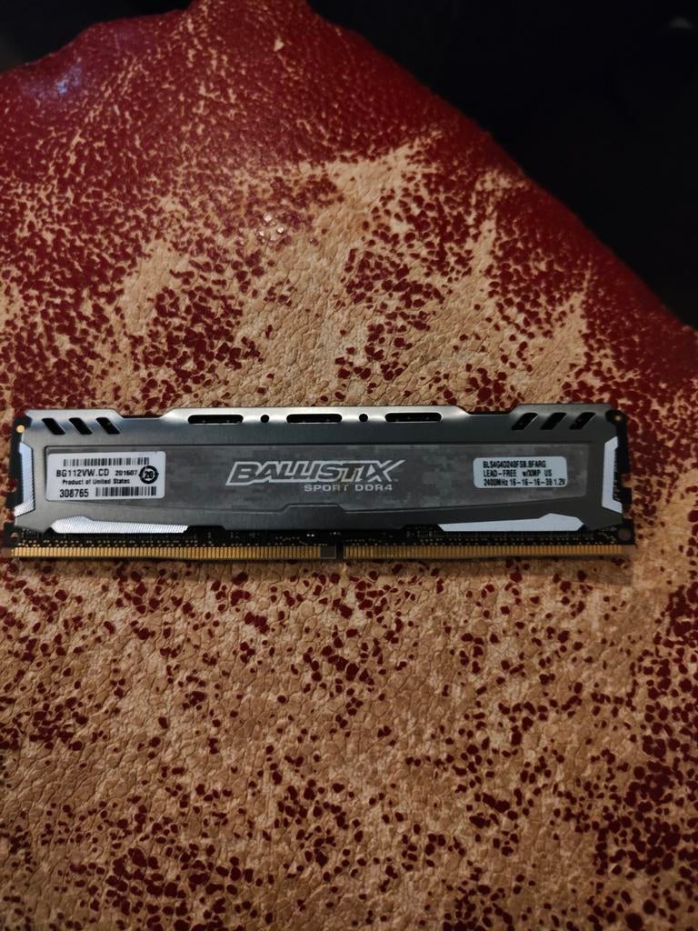 Crucial Ballistix Sport DDR4 RAM Geheugenmodule, DDR4, Ophalen of Verzenden, Zo goed als nieuw, Desktop