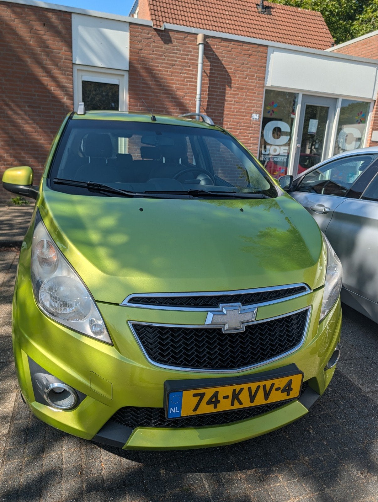 Chevrolet Spark 1.2 2010 Groen, Auto's, Chevrolet, Voorwielaandrijving, 4 cilinders, Origineel Nederlands, Particulier