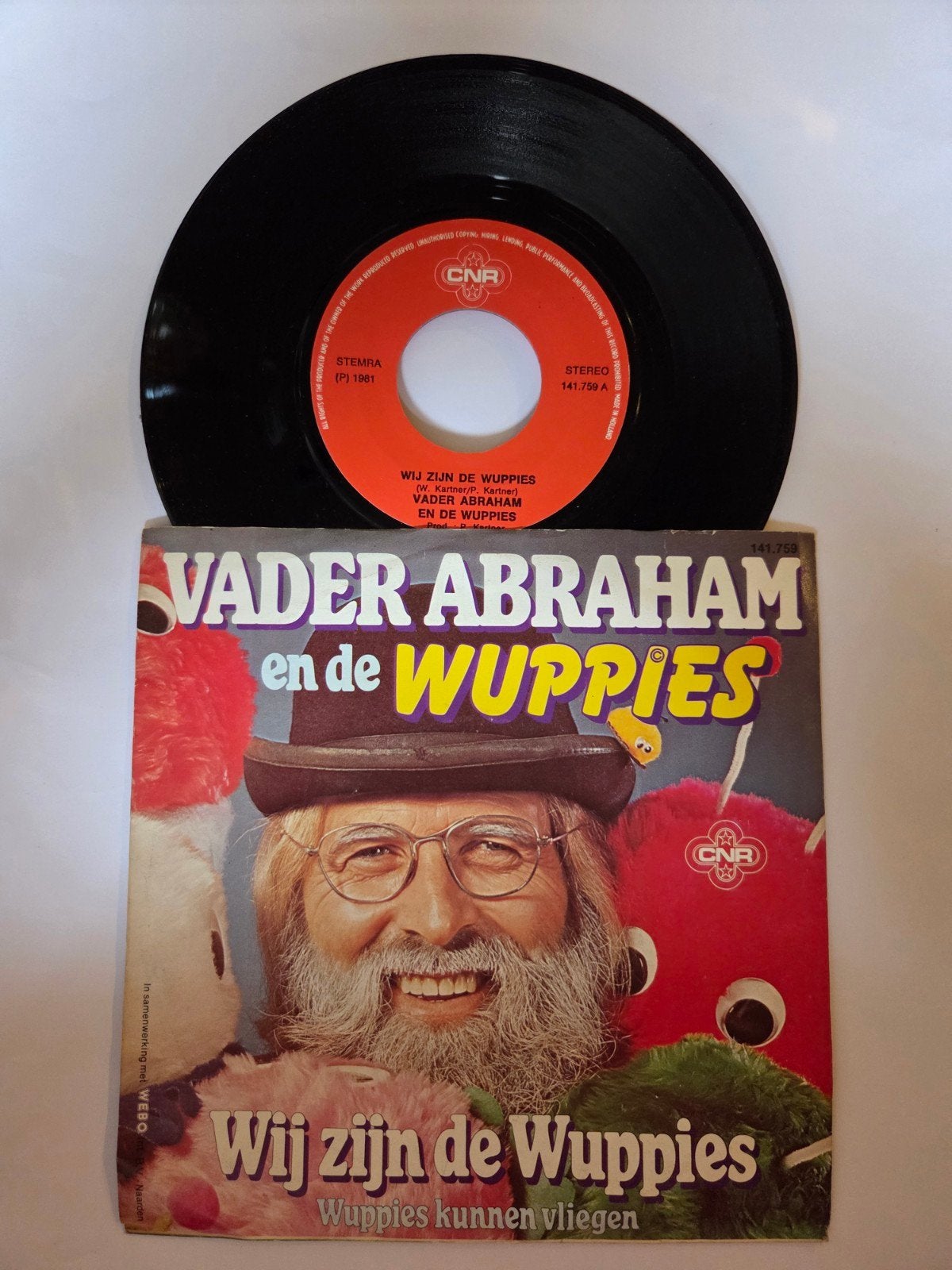 Vader Abraham en de wuppies - Wij zijn de wuppies, Gebruikt, 7 inch, Single, Ophalen of Verzenden