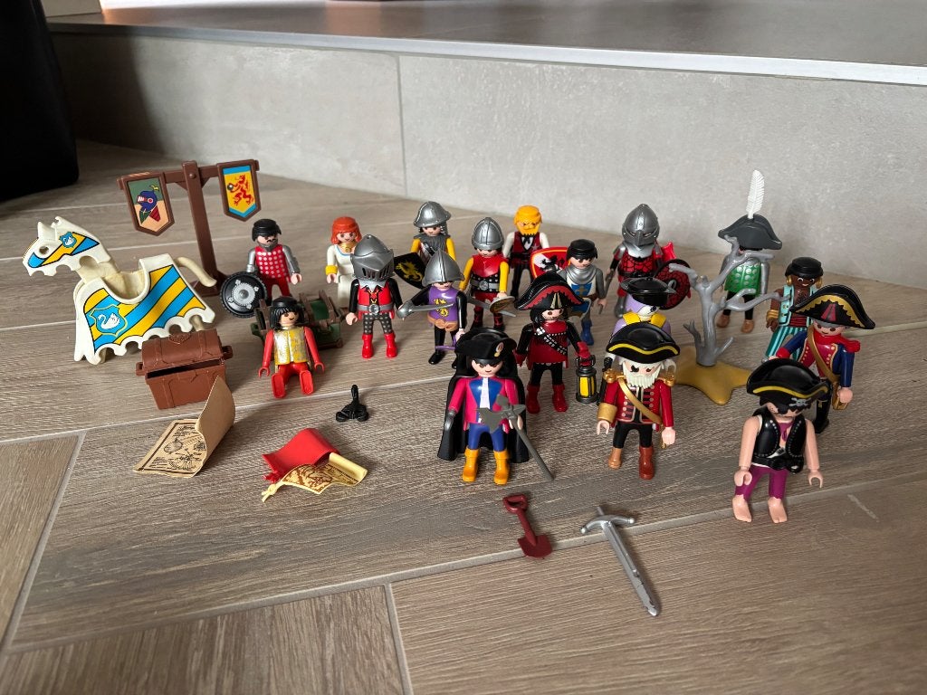 Playmobil, ridder en piraat, Ophalen, Gebruikt