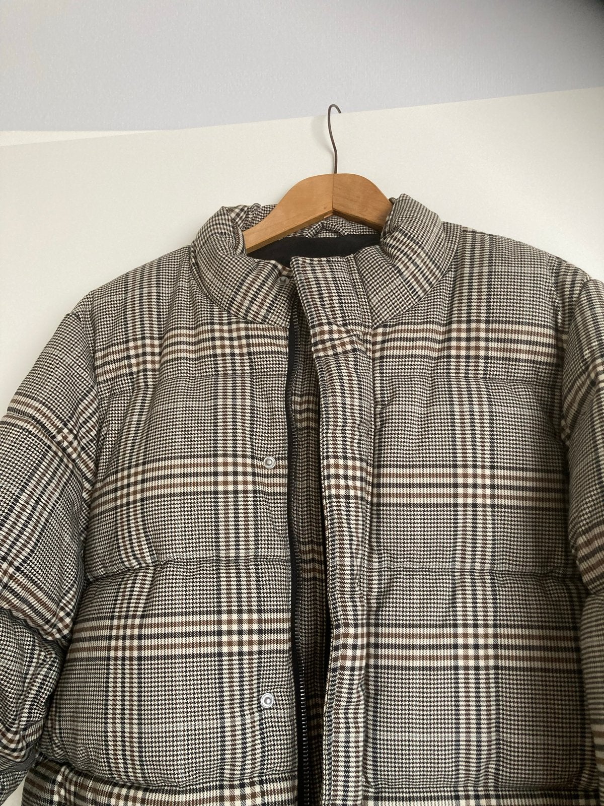 Stijlvolle geruite pufferjas van SMOG, maat XXL, Kleding | Heren, Ophalen of Verzenden, Zo goed als nieuw, Overige maten, Meerkleurig