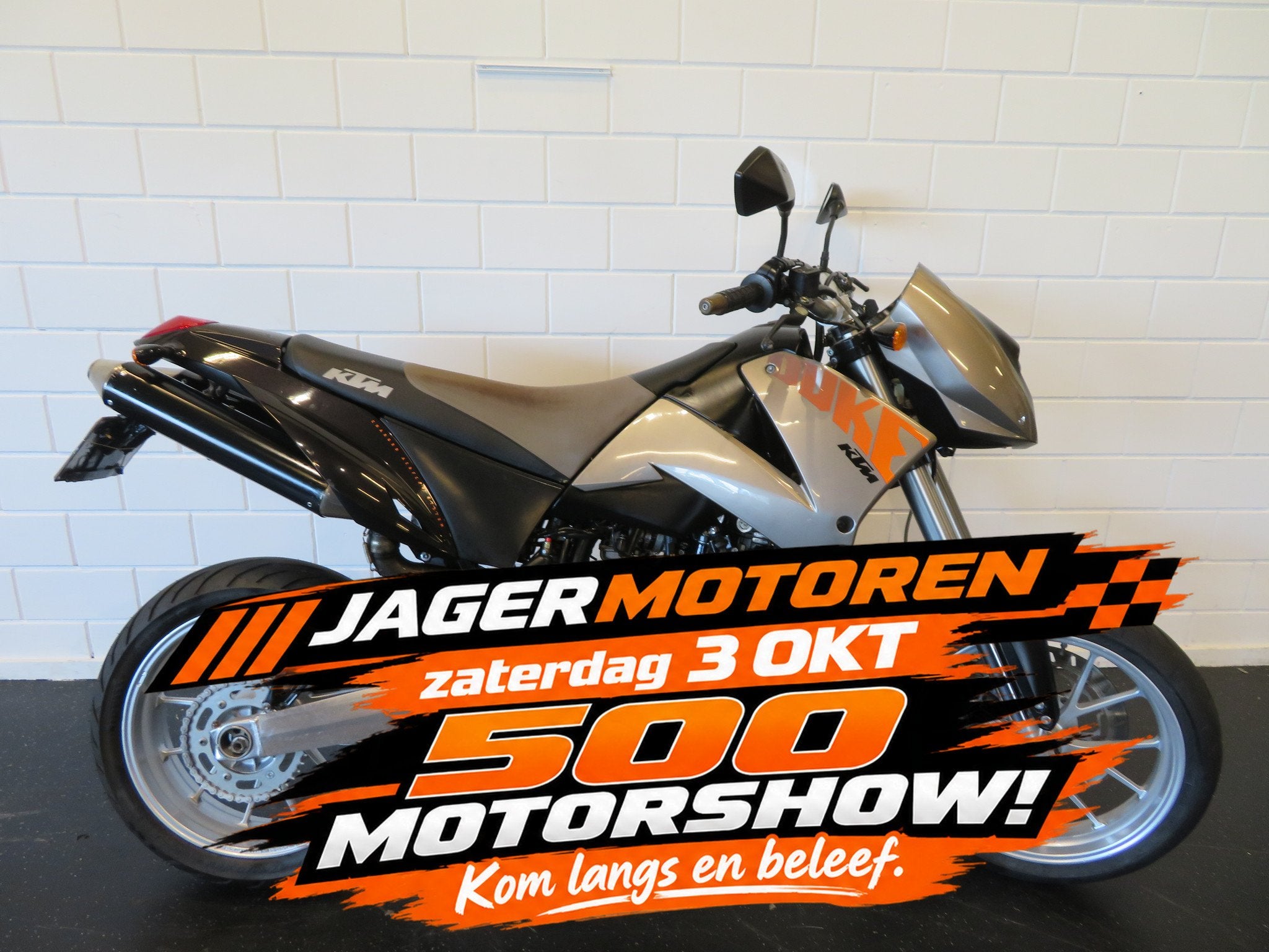 KTM DUKE 640 II SUPERGAAF! (bj 2000), Motoren, Naked bike, Gebruikt, Bedrijf