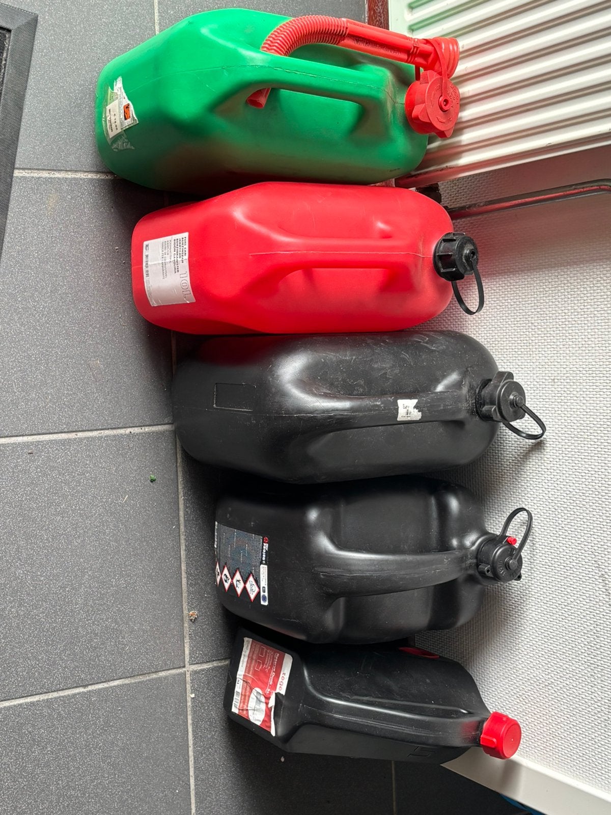 Jerrycans, Auto diversen, Overige Auto diversen, Ophalen