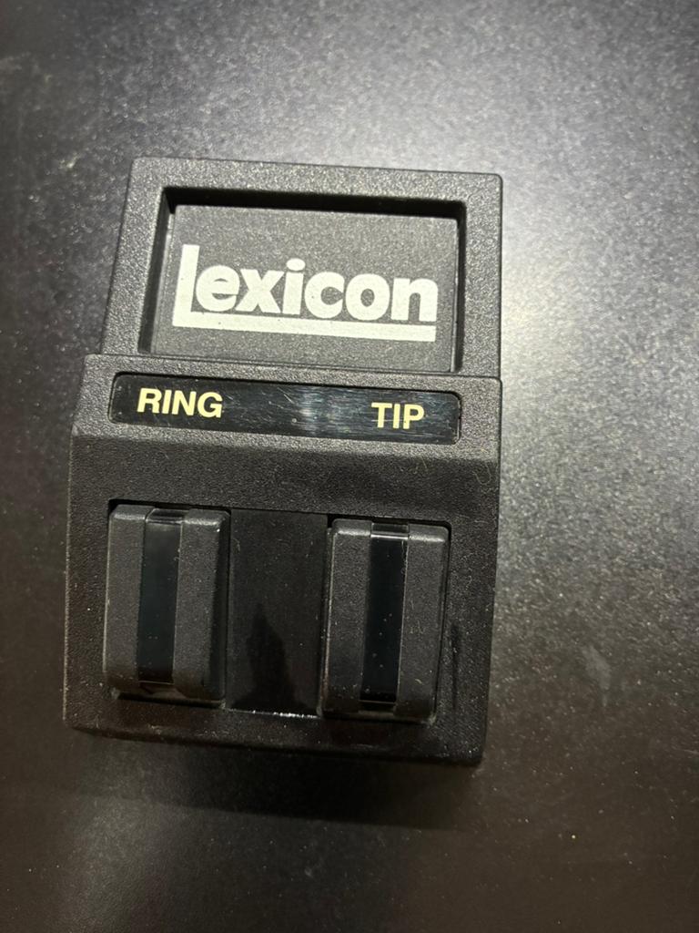 Lexicon switch, Ophalen, Gebruikt, Reverb