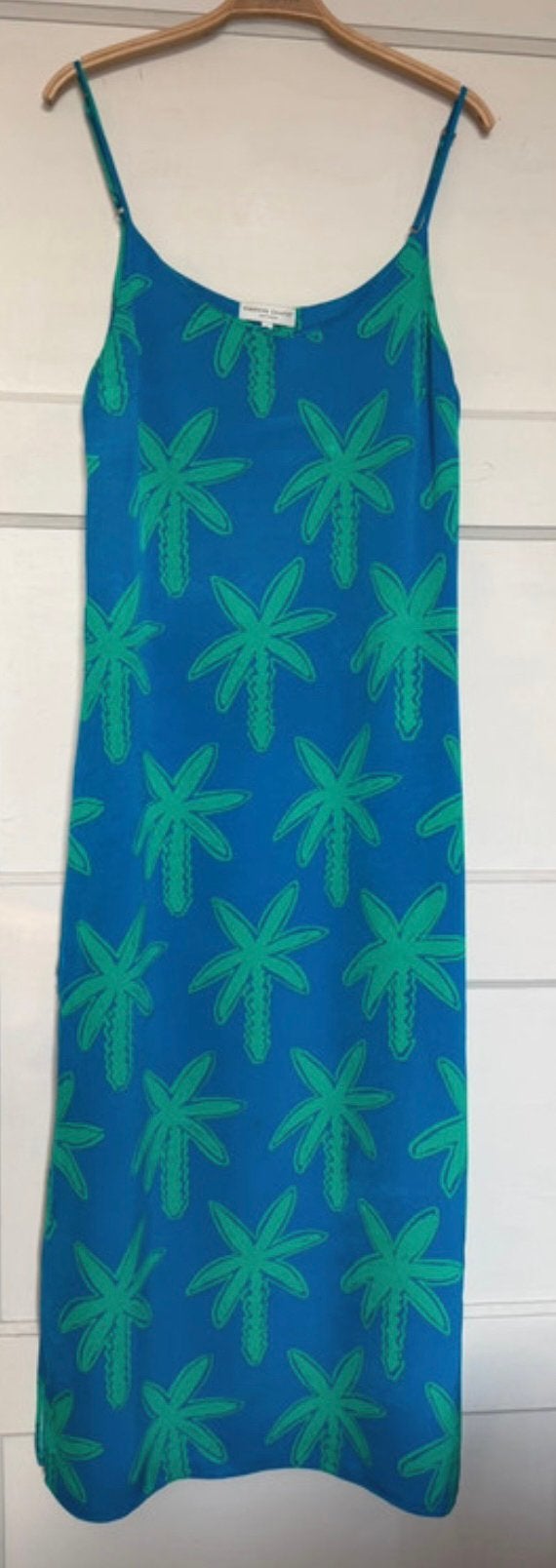 GEZOCHT! Fabienne Chapot jurk blauw palmboom, XL, Blauw, Maat 46/48 (XL) of groter, Ophalen of Verzenden, Gedragen