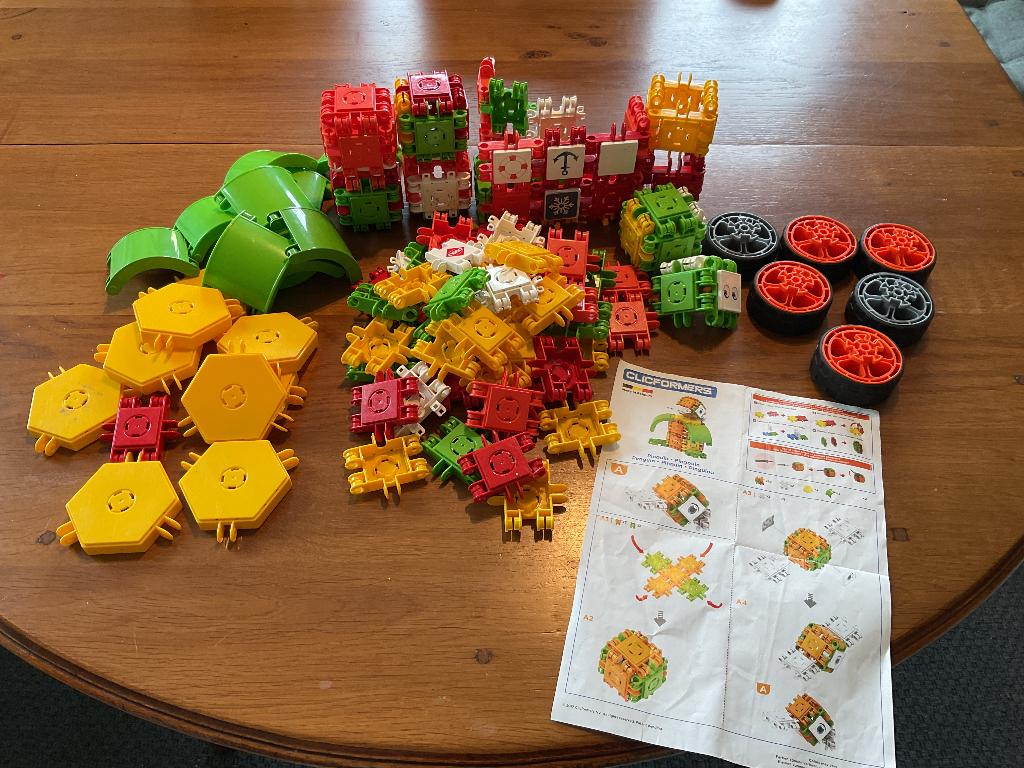 bouwen met clicks formers voor kinderen, Ophalen of Verzenden, Gebruikt, Bouwen