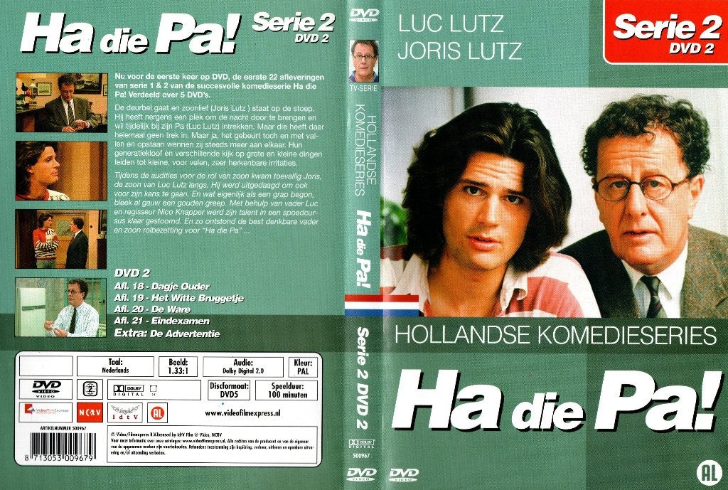 Ha die Pa! Serie 2, Alle leeftijden, Ophalen of Verzenden, Zo goed als nieuw, Komedie