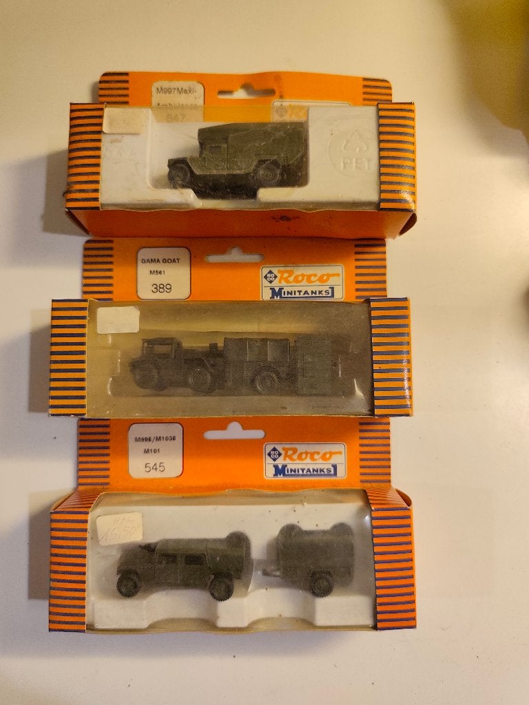 Roco minitanks modelauto's voor de verzamelaar, Ophalen, Gebruikt, Auto