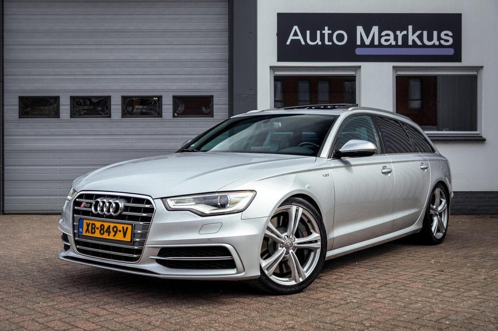 Audi S6 Avant 4.0 TFSI quattro Pano|Soft-Close|RS Zetels|360, Auto's, Audi, Automaat, Euro 5, Gebruikt, 8 cilinders