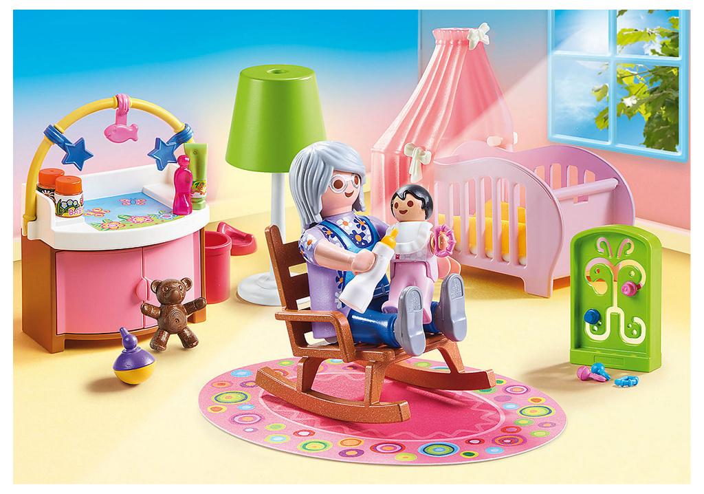 PLAYMOBIL 70210 Dollhouse Babbykamer 43 delig, Ophalen of Verzenden, Nieuw, Complete set
