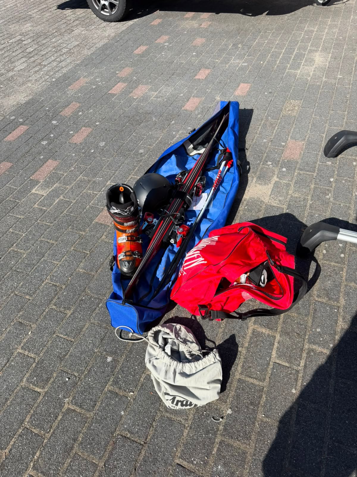 Volledige ski set maat 43/44, Ophalen of Verzenden, Zo goed als nieuw