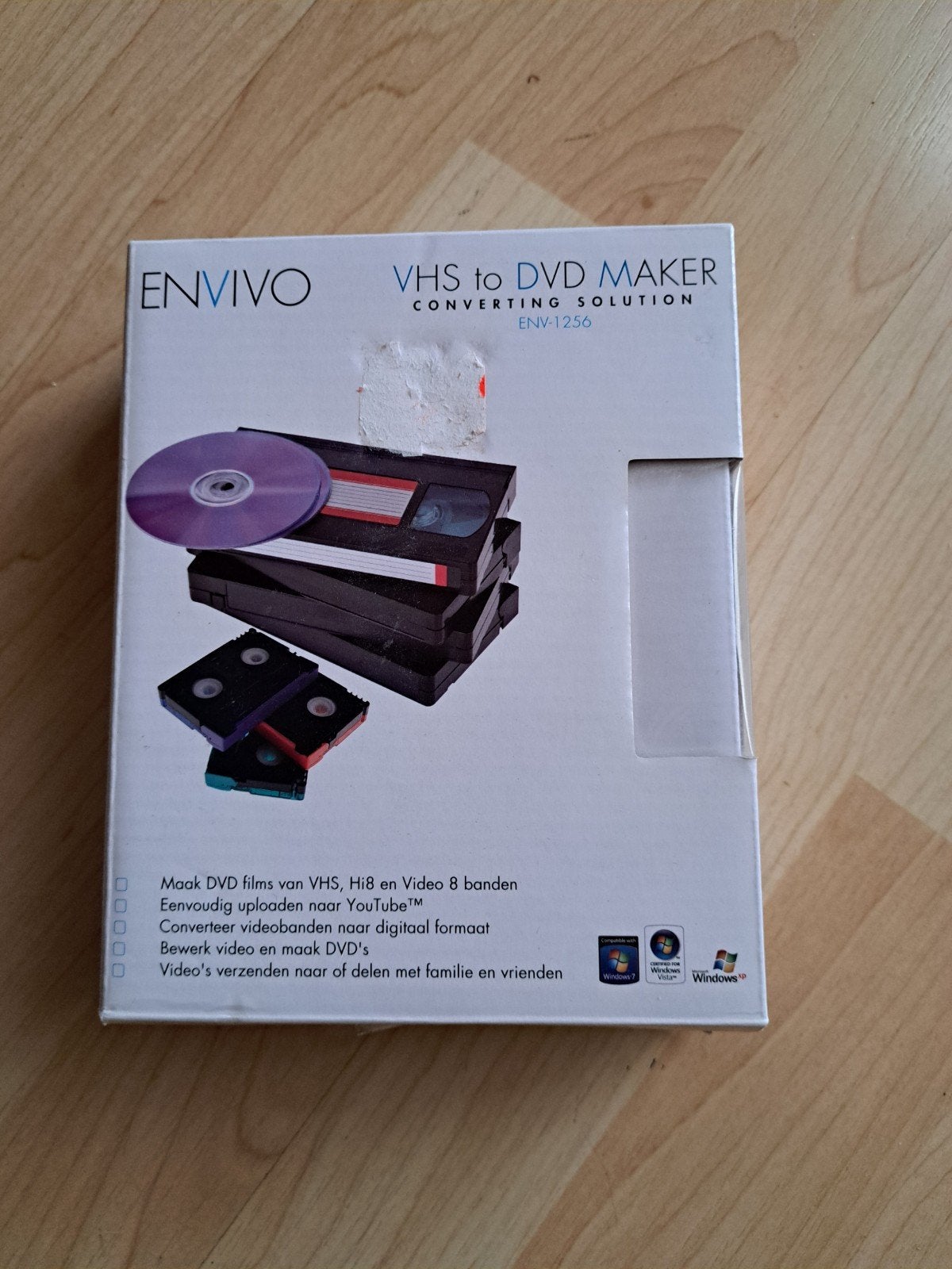 Envivo VHS to DVD Maker voor Digitalisering Digitaliseren, Ophalen of Verzenden, Zo goed als nieuw, Dvd, Windows