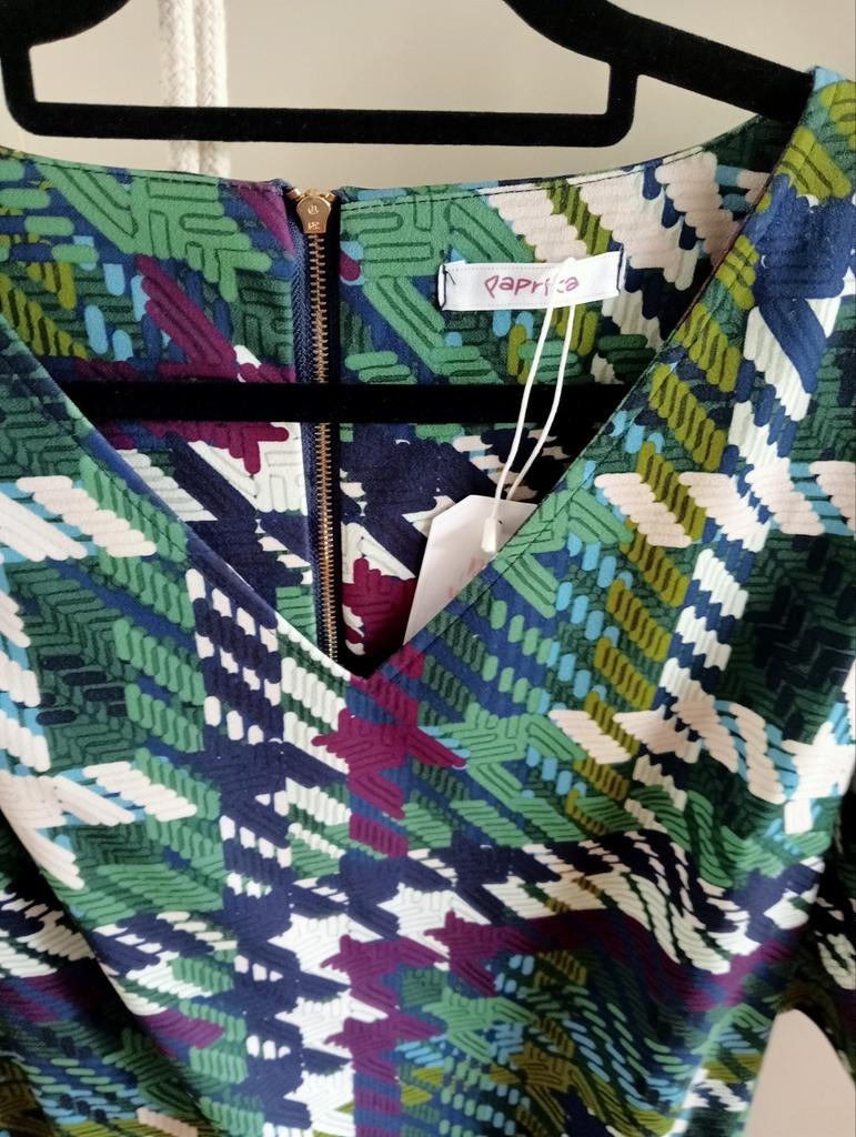 Nieuwe Paprika jurk maat 1 / 44, Kleding | Dames, Blauw, Maat 42/44 (L), Nieuw, Ophalen of Verzenden
