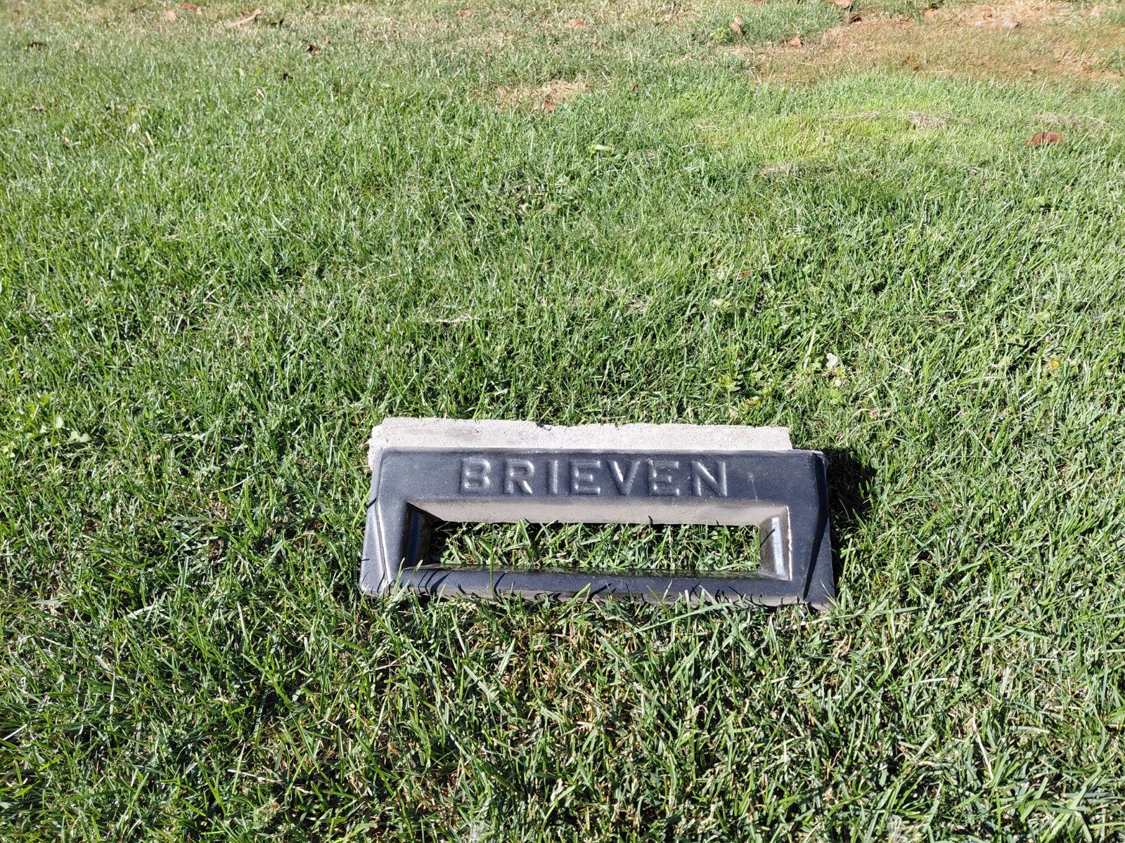 Inbouw brievenbusklep - Duurzaam en stijlvol, Ophalen, Gebruikt, Brievenbusklep, Inbouw
