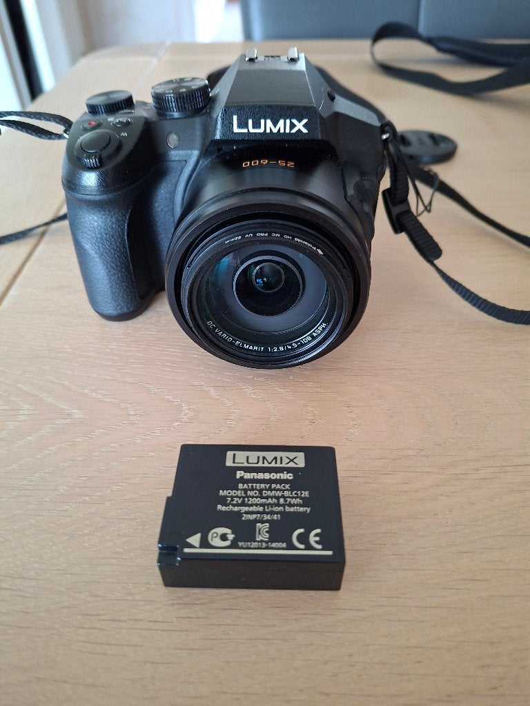 Fotocamera, Digitaal, Panasonic Lumix, Audio, Tv en Foto, Fotocamera's Digitaal, Ophalen, Gebruikt, Panasonic, Ingebouwde flitser