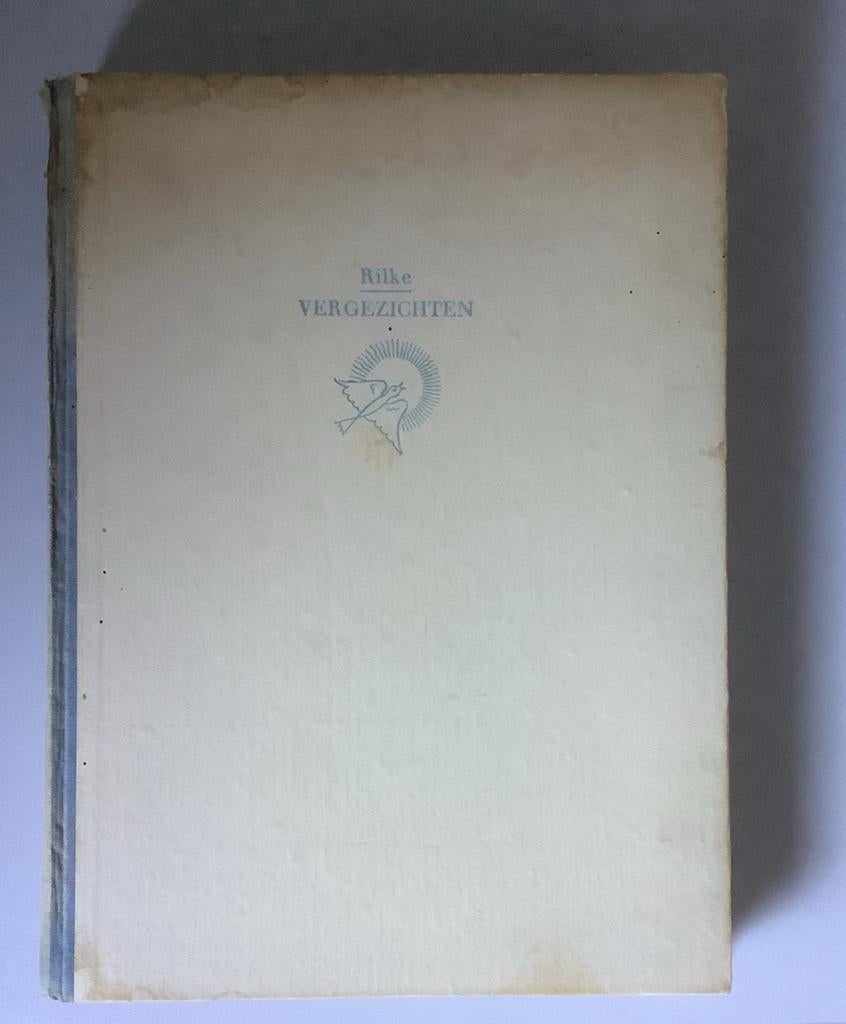 Rilke Vergezichten - Geïllustreerde uitgave uit 1944, Boeken, Ophalen of Verzenden, Gelezen, Nederland