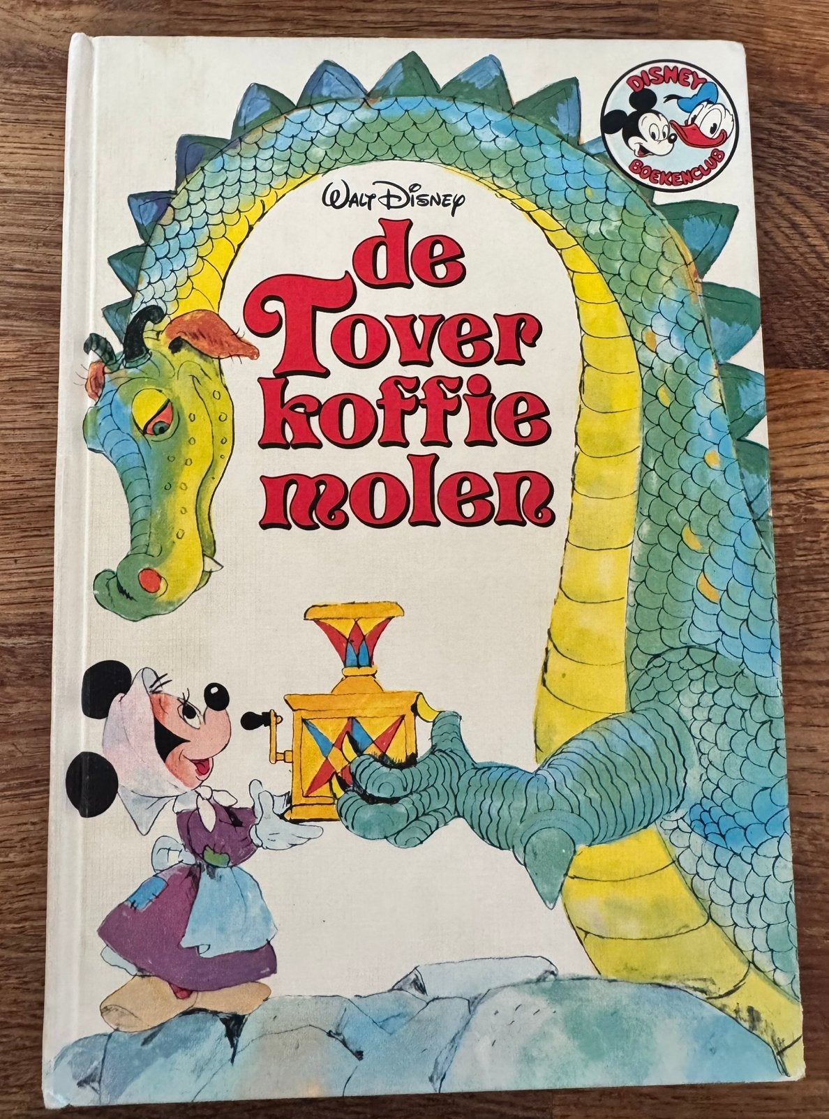 Boek - De tover koffie molen Walt Disney, Ophalen of Verzenden, Zo goed als nieuw, Walt Disney