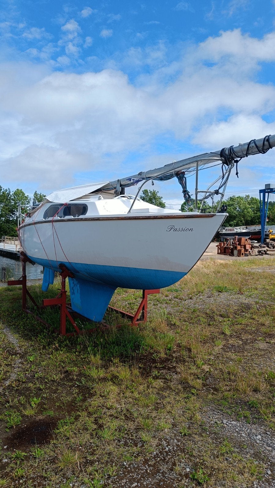 Zeilboot 'Passion' met nieuwe kussens en luiken, Watersport en Boten, Ophalen, Overige merken, Gebruikt, Tourjacht of cruiser