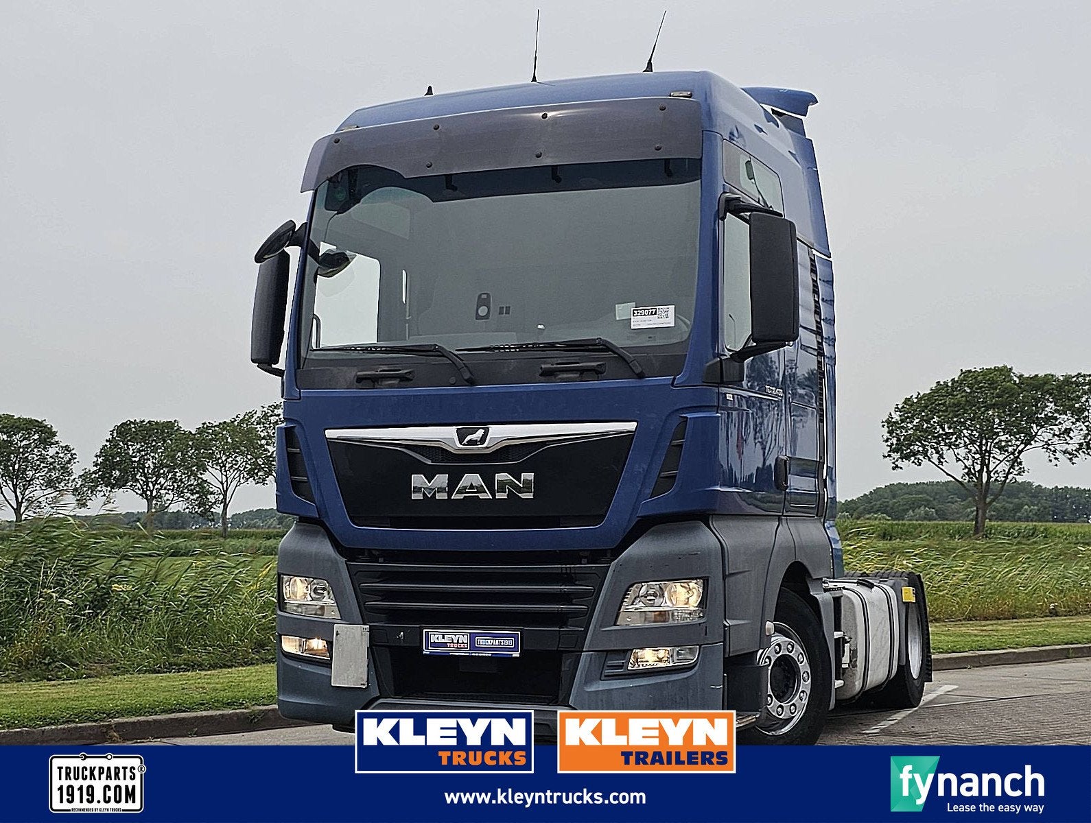 M.A.N. 18.460 TGX, Automaat, 460 pk, Euro 6, Blauw