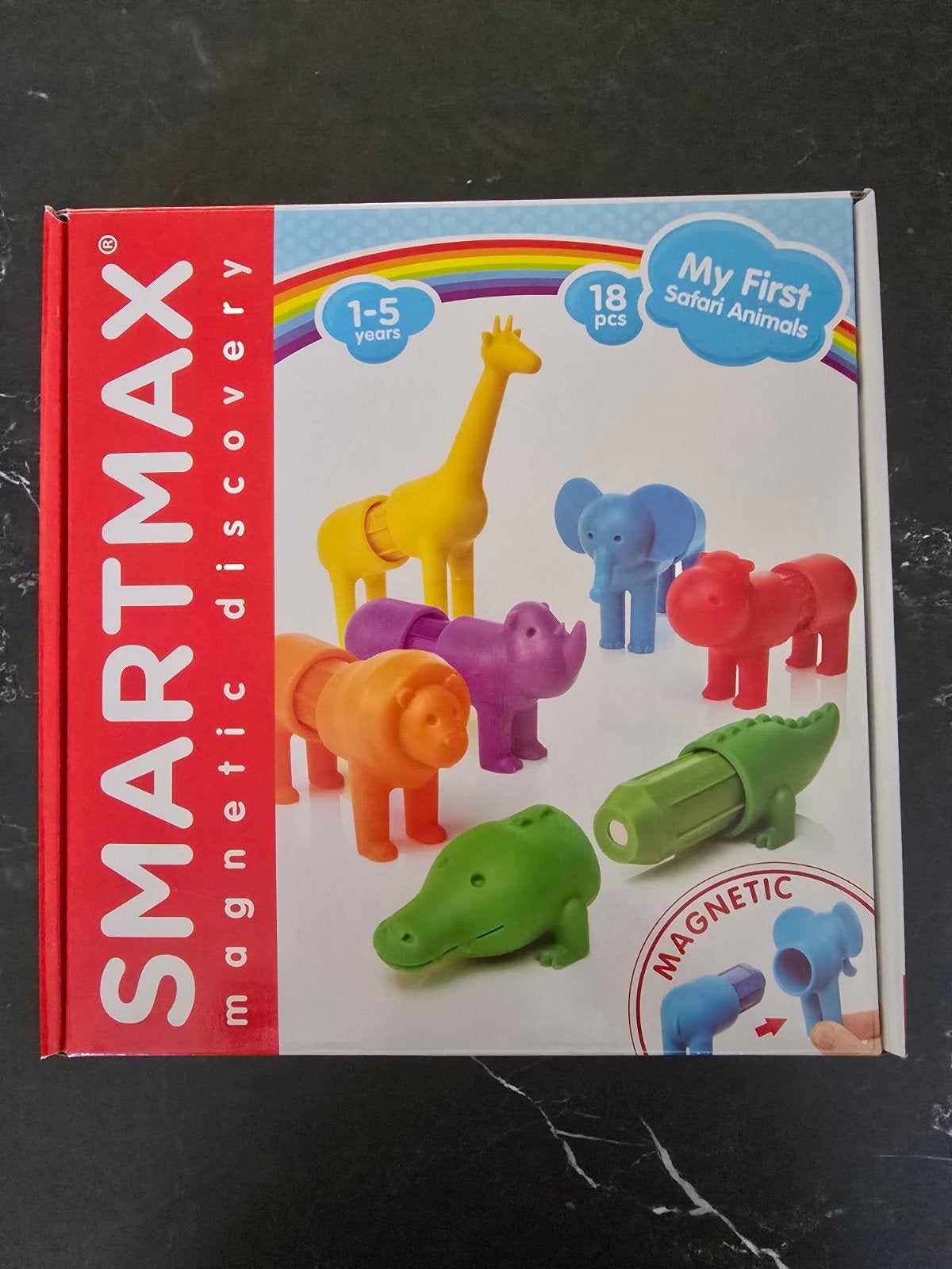 Smartmax My First Safari Animals + extra dieren, Ophalen of Verzenden, Zo goed als nieuw, Overige typen