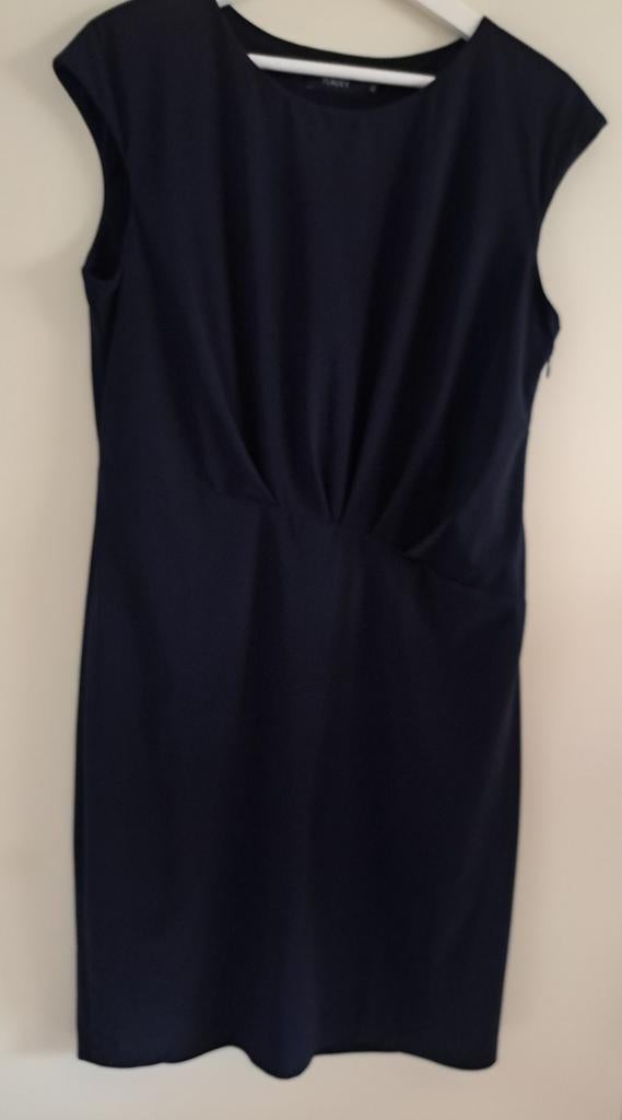 Purdey.  Elegante travelstof jurk maat 44 als NIEUW!, Blauw, Maat 42/44 (L), Ophalen of Verzenden, Zo goed als nieuw