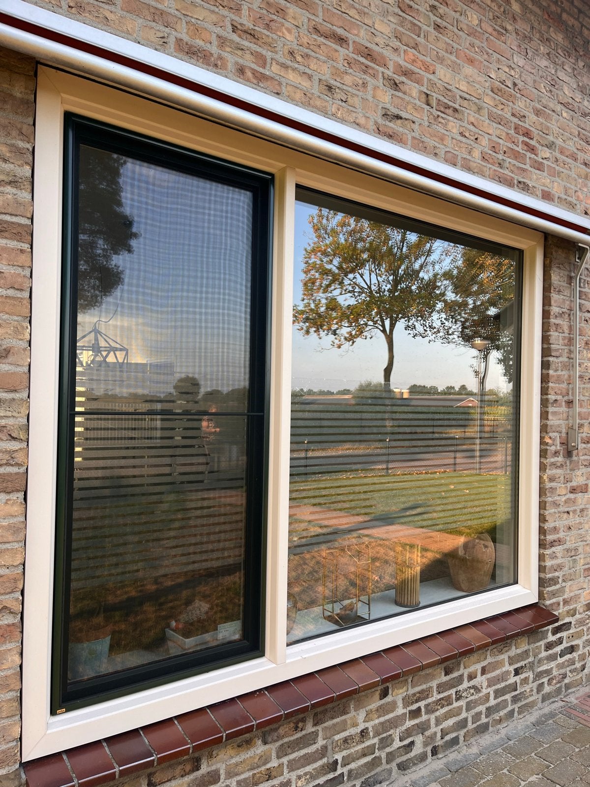 Diverse kozijnen met draaikiep ramen en horren, Ophalen, Gebruikt, Gevelraam of Ruit, 160 cm of meer