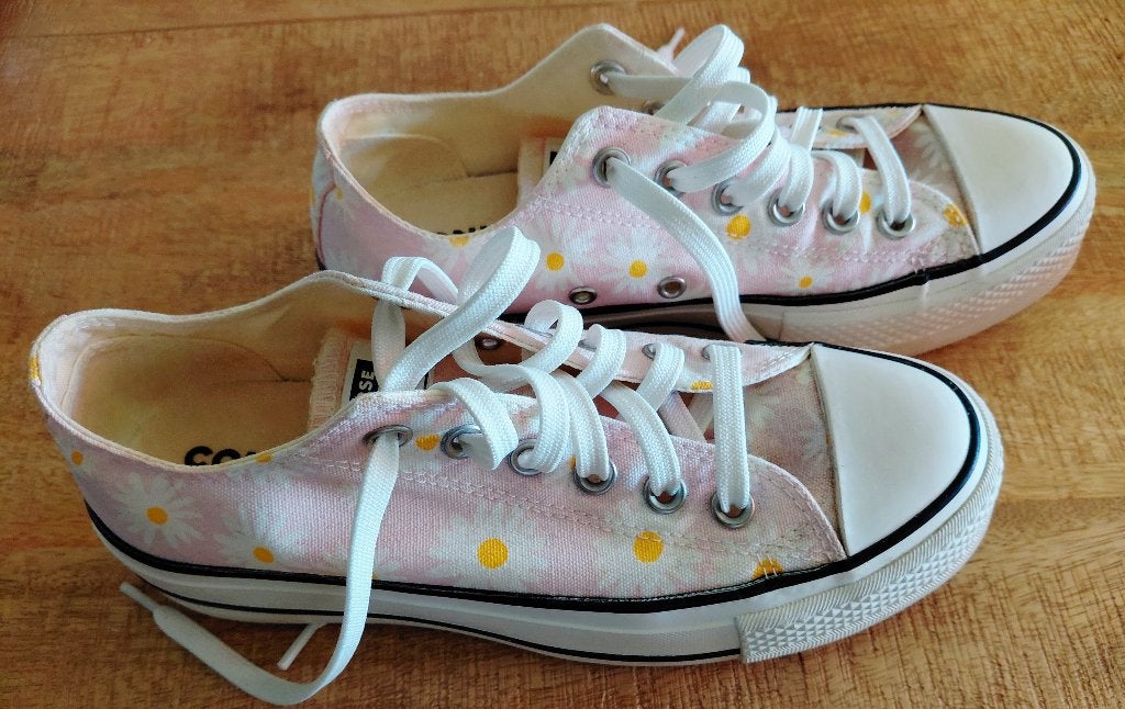 Converse Chuck Taylor All Star Roze platform sneakers mt. 37, Overige kleuren, Ophalen of Verzenden, Converse All Stars, Sneakers of Gympen