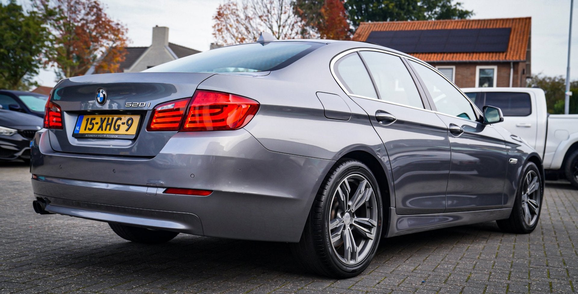 BMW 5-serie 520i High Executive | Schuif / Kanteldak | Xenon, Automaat, Euro 5, Gebruikt, 4 cilinders