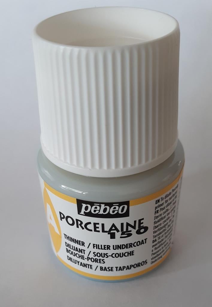 Pebeo thinner 45 ml. Voor gebruik met porseleinverf., Ophalen of Verzenden, Nieuw, Overige typen