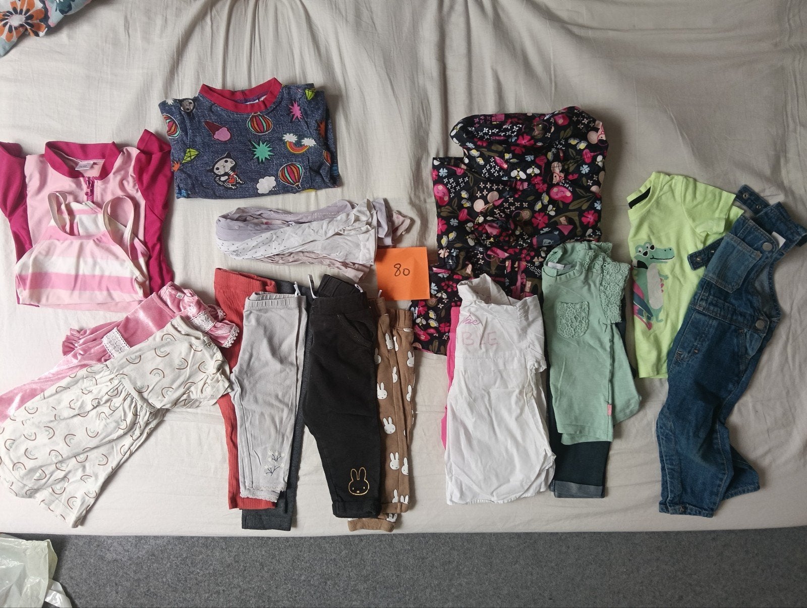 kledingbundel voor meisjes, maat 80, Kinderen en Baby's, Babykleding | Overige, Ophalen of Verzenden, Gebruikt, Diverse, Meisje