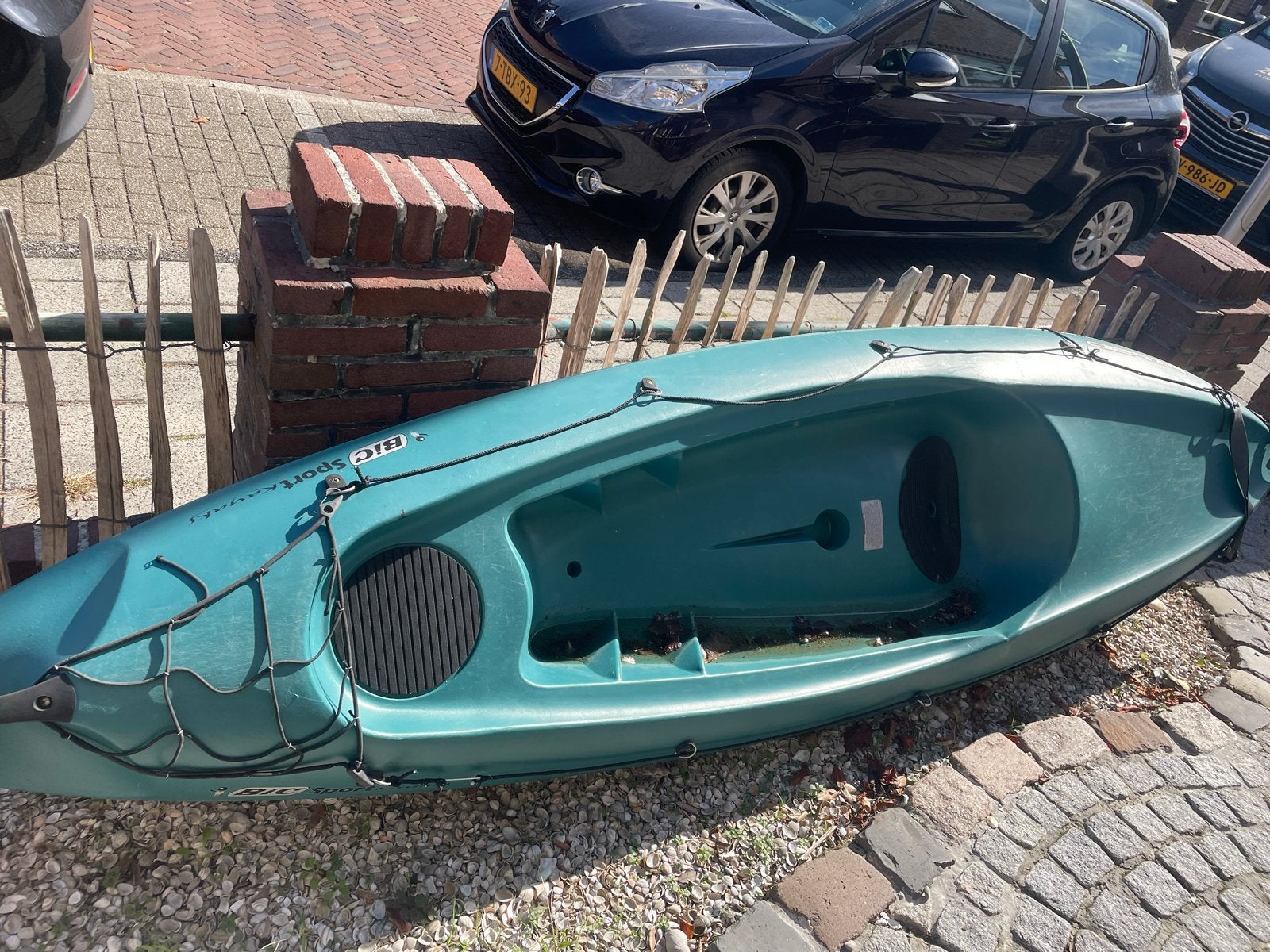 BIC Sportyak 245 roeiboot/bijboot met stoeltje en peddel, Ophalen, Gebruikt, 1-persoons