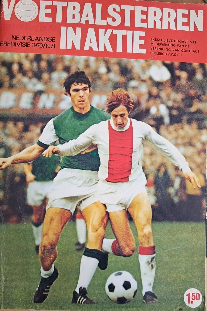 Van Houten voetbalalbum 1970171, Ophalen of Verzenden, Gebruikt, Overige binnenlandse clubs, Boek of Tijdschrift