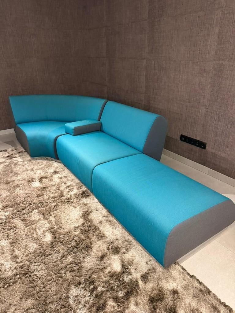 Artifort Manhatten designbank modulair, Ophalen, Gebruikt, Design, 300 cm of meer
