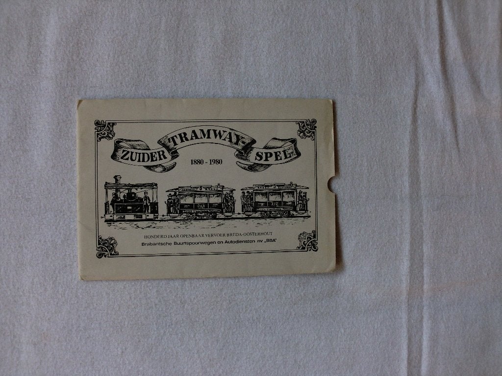 Zeldzaam spel Zuider Tramway (1880 - 1980), Hobby en Vrije tijd, Gezelschapsspellen | Kaartspellen, Ophalen of Verzenden, Zo goed als nieuw