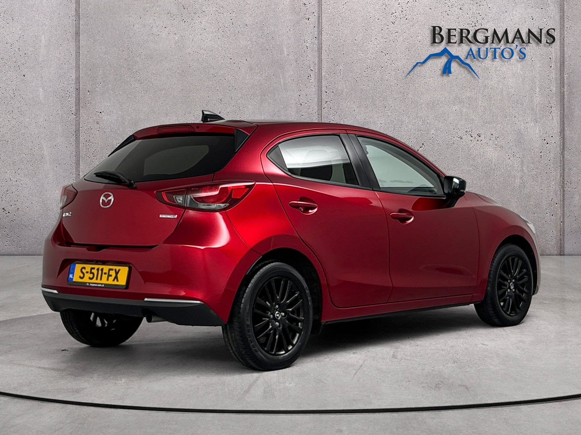 Mazda 2 - 1.5 Skyactiv-G Sportive // CAMERA // AIRCO //, Auto's, Stof, 4 cilinders, Origineel Nederlands, Bedrijf