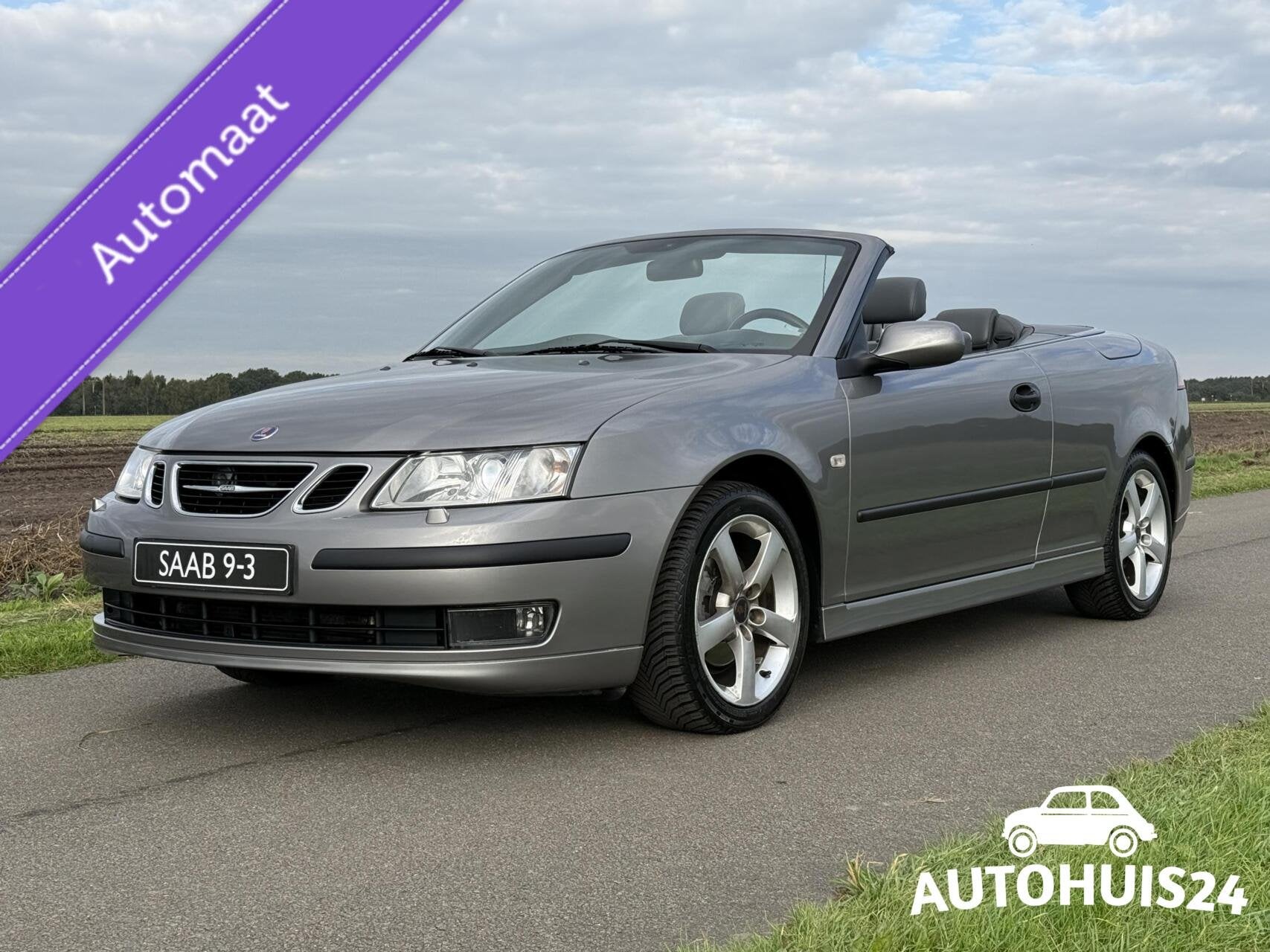 Saab 9-3 Cabrio 1.8t Vector Automaat XENON|LEDER|TREKHAAK|HI, 1998 cc, Gebruikt, 4 cilinders, 4 stoelen