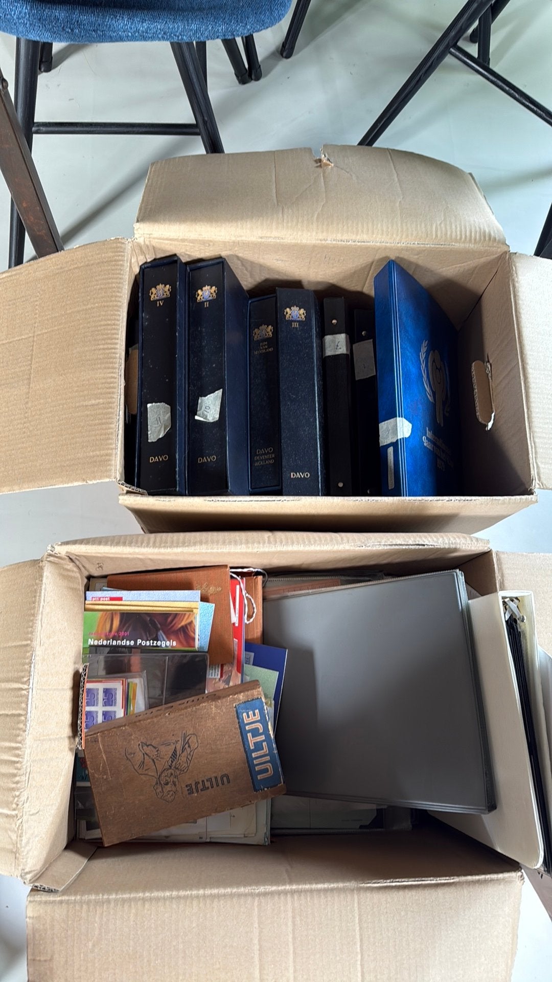 Grote verzameling postzegels en eerste dag enveloppen, Ophalen, Na 1940, Gestempeld