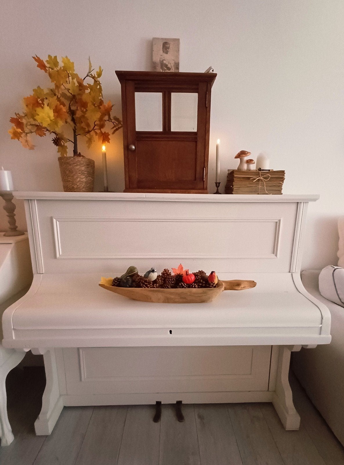 Piano ter decoratie, Ophalen, Gebruikt