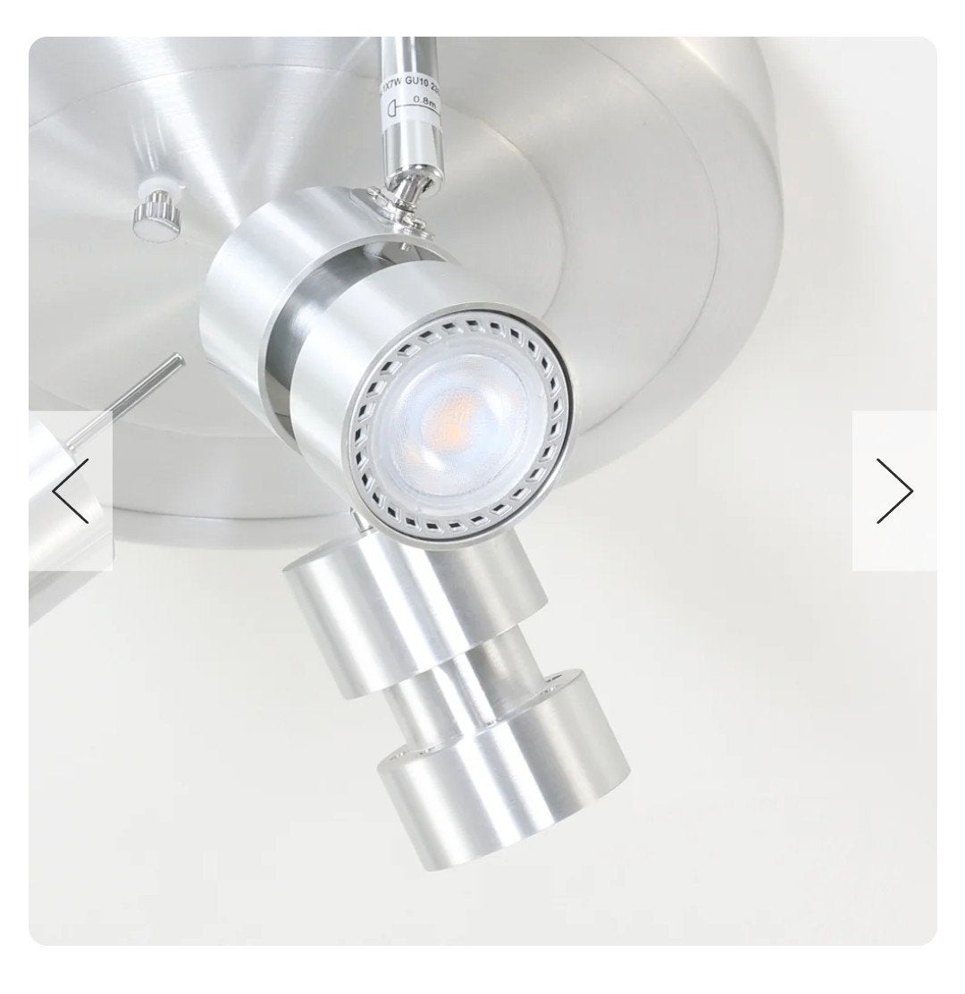 Steinhauer Natasja 7905ST 3-spot 2026, Zilver, Steinhauer, Verstelbaar, Nieuw