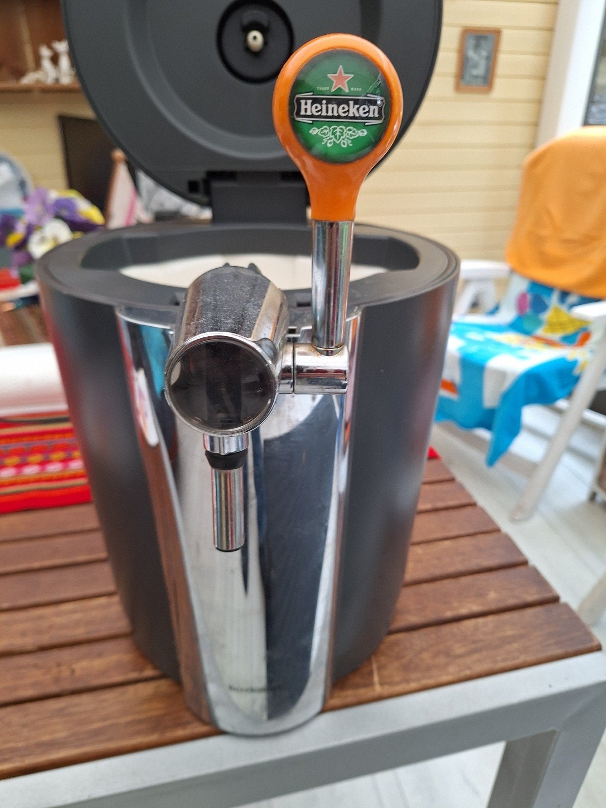 Krups Beertender FSB441/3W0 - Heineken thuistap, Witgoed en Apparatuur, Thuistaps, Ophalen, Gebruikt, Krups