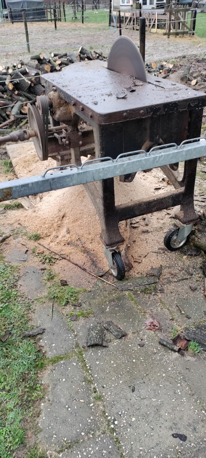 cirkelzaag op aftakas, Tuin en Terras, Kloofmachines, Ophalen