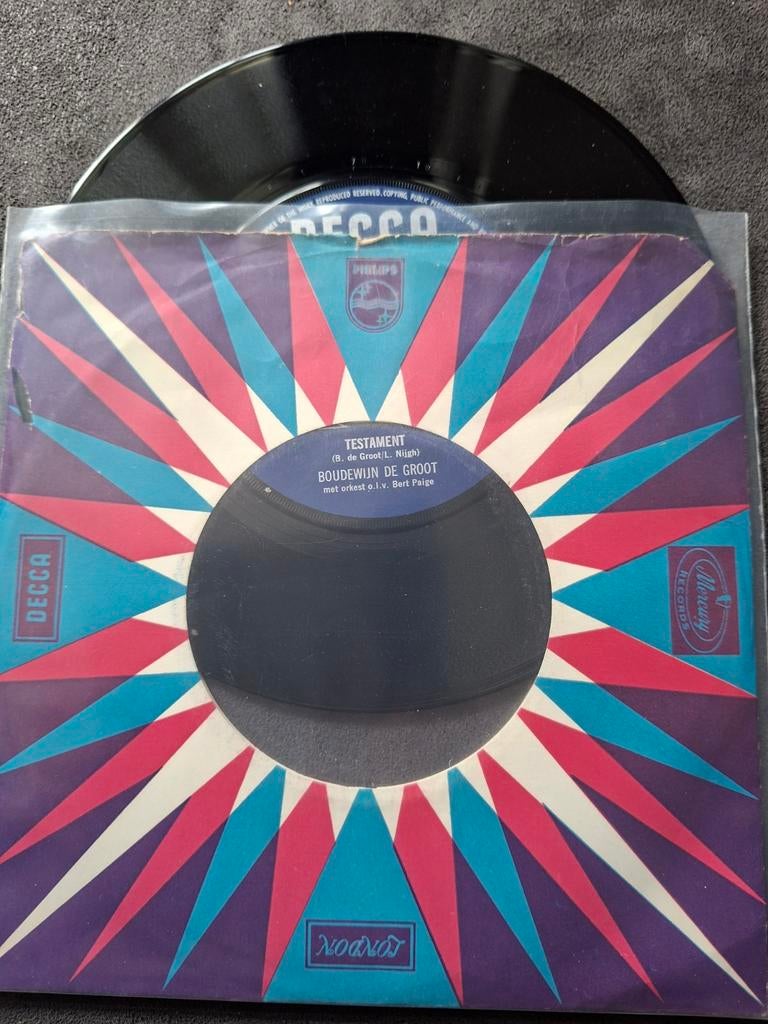 Boudewijn de Groot - Testament (Single), Gebruikt, 7 inch, Single, Ophalen of Verzenden