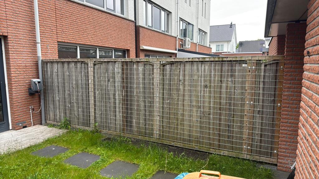 Gratis schutting, Ophalen, Zo goed als nieuw, Hout, Overige typen
